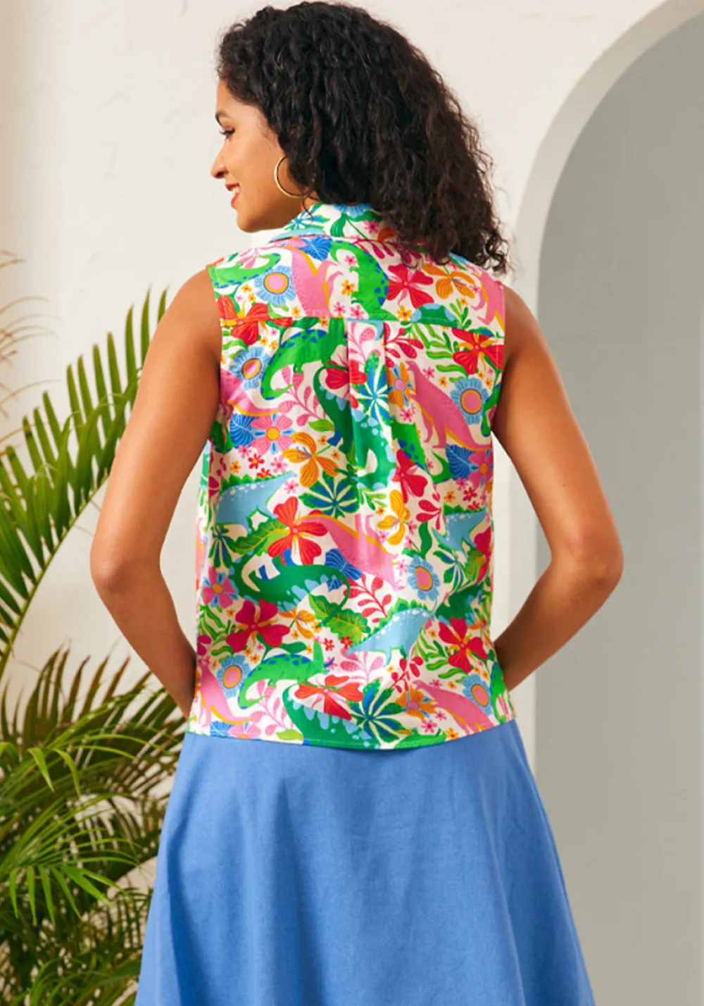 BTC Spotlight Spark Sleeveless Shirt Dino-Flage Best