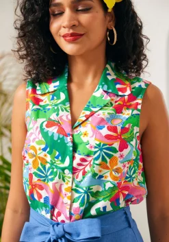 BTC Spotlight Spark Sleeveless Shirt Dino-Flage Best