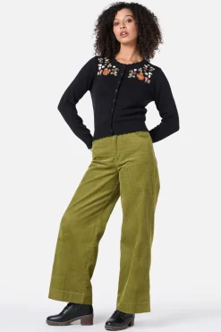 Squirrel Embroidered Cardigan