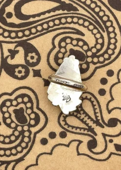 Sterling Silver Buffalo Turquoise Ring White Online