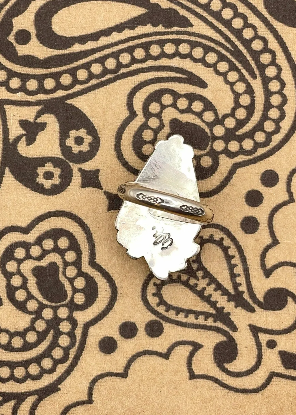 Sterling Silver Buffalo Turquoise Ring White Online