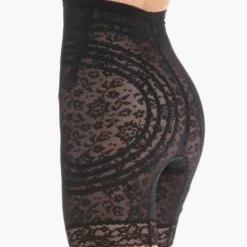 Style 6207 | No Roll High Waist Lace Thigh Slimmer with Extra Firm Support Discount