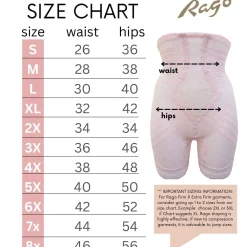 Style 6207 | No Roll High Waist Lace Thigh Slimmer with Extra Firm Support Discount