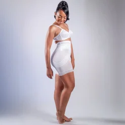 Style 6209 | Breathable High Waist Thigh Slimmer | No Roll Power Mesh Hourglass Shaper | Firm to Extra Firm Support Discount