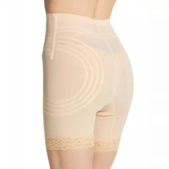 Style 6209 | Breathable High Waist Thigh Slimmer | No Roll Power Mesh Hourglass Shaper | Firm to Extra Firm Support Discount