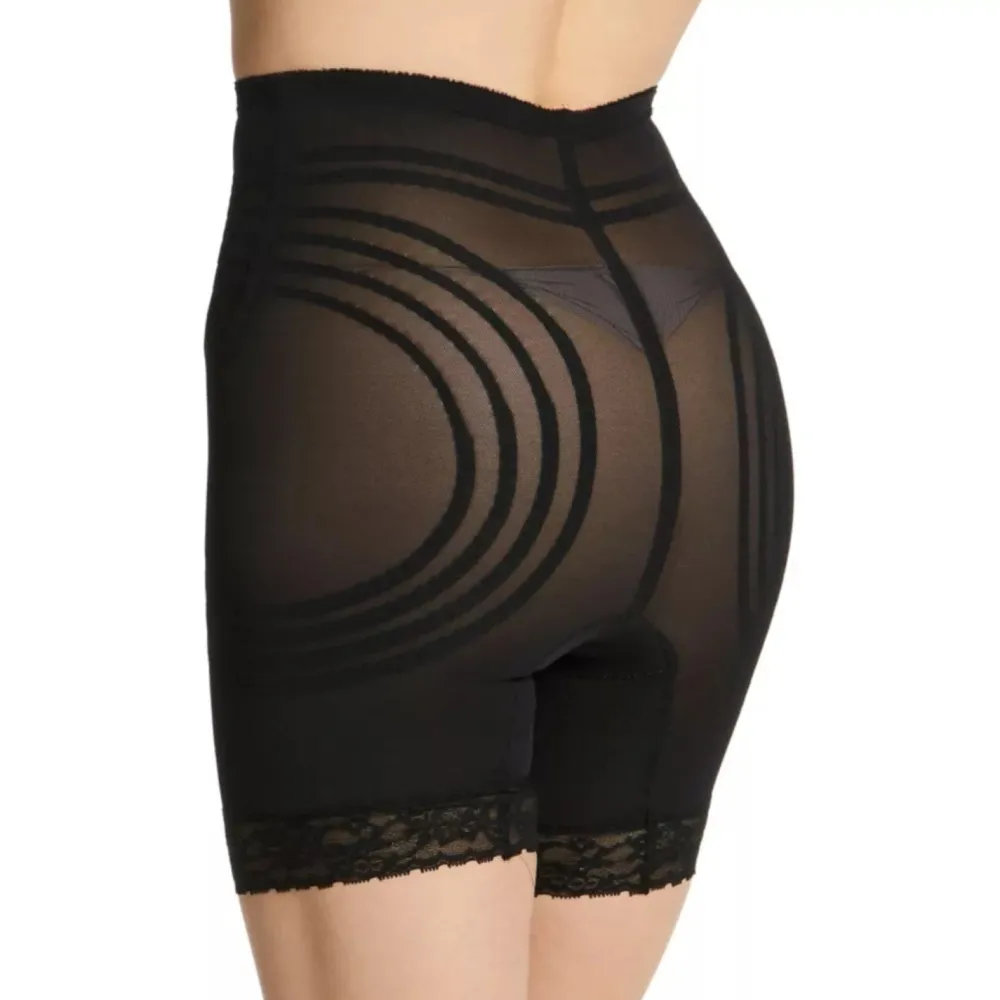 Style 6209 | Breathable High Waist Thigh Slimmer | No Roll Power Mesh Hourglass Shaper | Firm to Extra Firm Support Discount