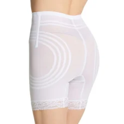 Style 6209 | Breathable High Waist Thigh Slimmer | No Roll Power Mesh Hourglass Shaper | Firm to Extra Firm Support Discount