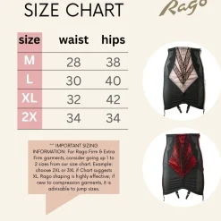 Style 1294 | Open Bottom Girdle Extra Firm Shaping | Zipper + Hook Closure | Sizes M–8X Discount