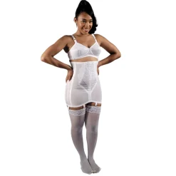 Style 1294 | Open Bottom Girdle Extra Firm Shaping | Zipper + Hook Closure | Sizes M–8X Discount