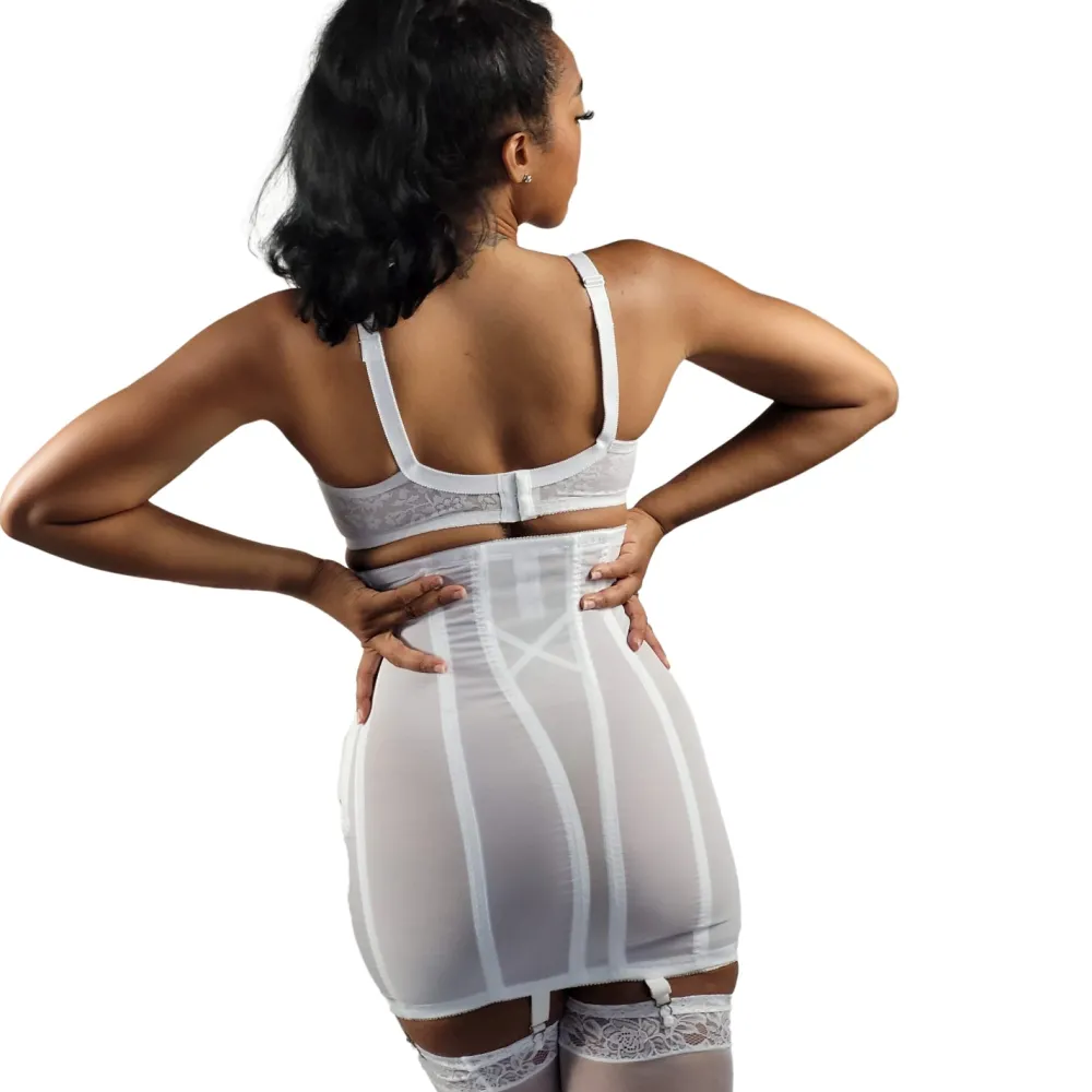Style 1294 | Open Bottom Girdle Extra Firm Shaping | Zipper + Hook Closure | Sizes M–8X Discount
