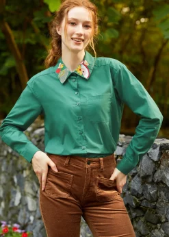 Such a Flirt Shirt Bewitching Green Outlet