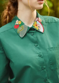 Such a Flirt Shirt Bewitching Green Outlet