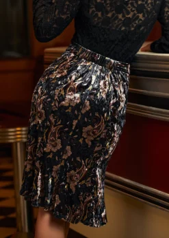 BTC Sugar and Spice Spice Fishtail Midi Skirt A Piece of Paisley Online