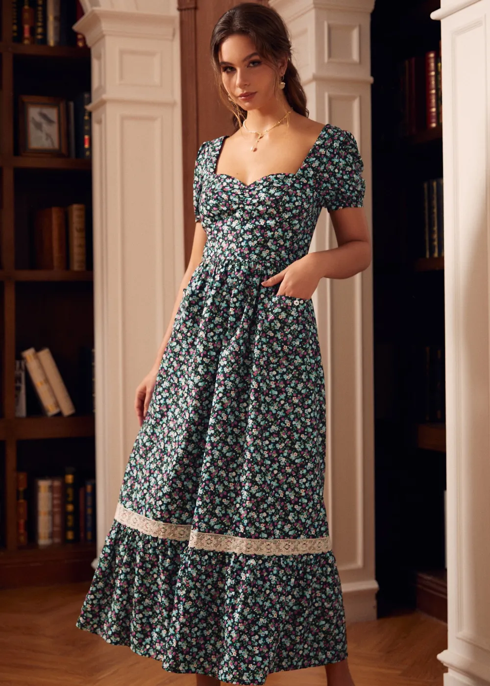 BTC Summer Berry Flair Dress Strawberry New