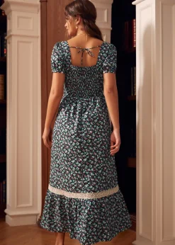 BTC Summer Berry Flair Dress Strawberry New