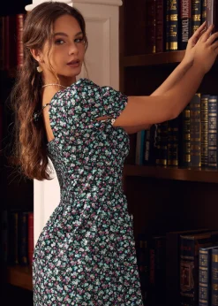 BTC Summer Berry Flair Dress Strawberry New