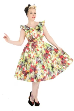 Summer Floral Swing Dress Clearance