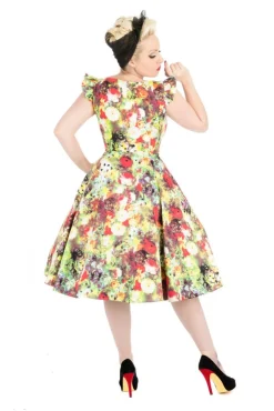 Summer Floral Swing Dress Clearance