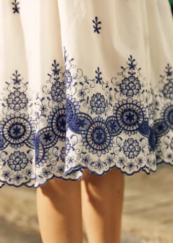 Summer Garden Eyelet Skirt Seaside Siesta Outlet