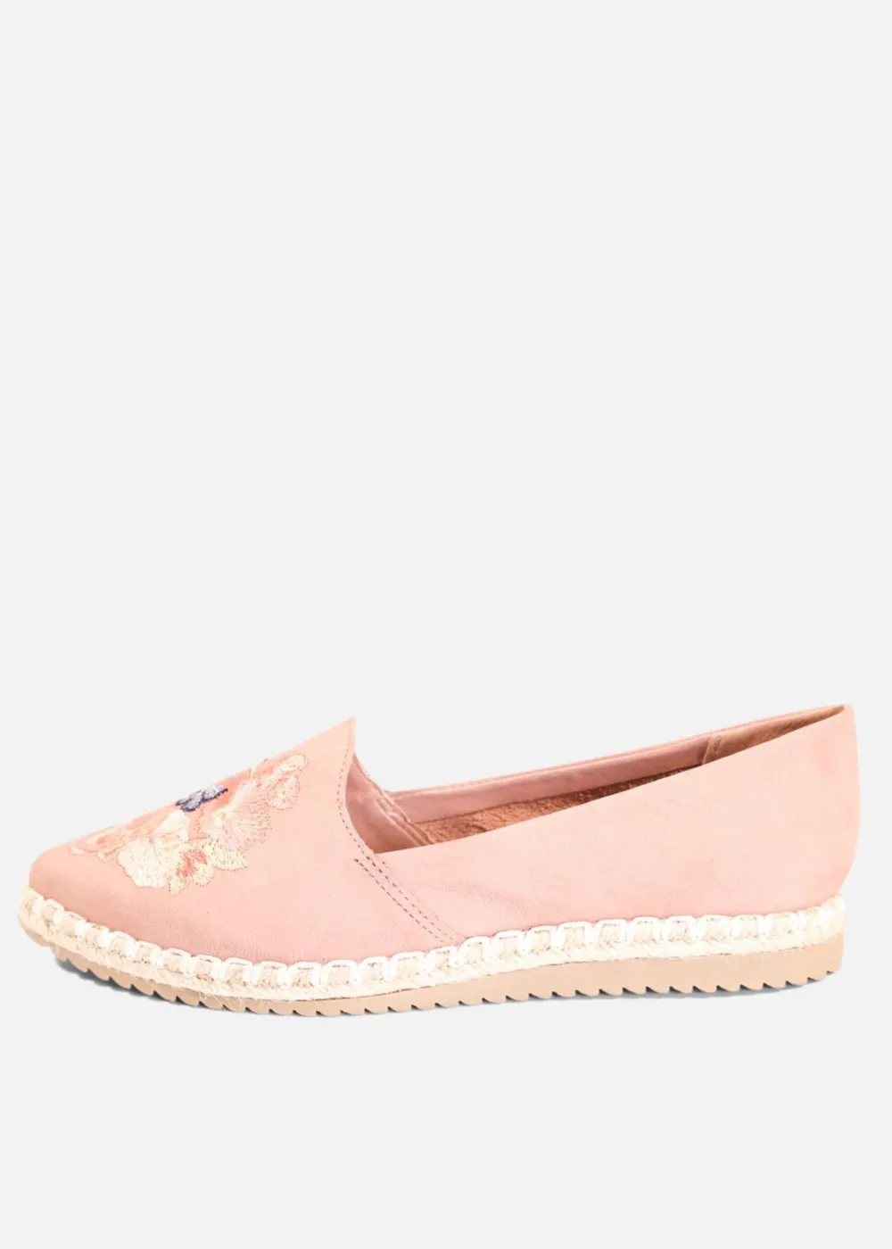 Sutton Suede Embroidered Espadrille Clearance