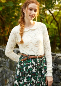 BTC Sweep Me Off My Feet Peter Pan Collar Tee Buttercream Bliss Online