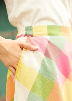 Sweet Tart Skirt Pink Plaid Online