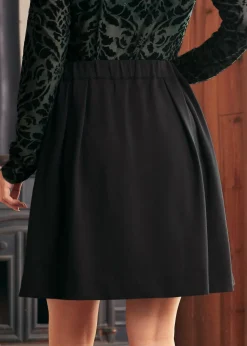 Swingin' Sweetheart Dirndl Skirt Classic Noir Discount