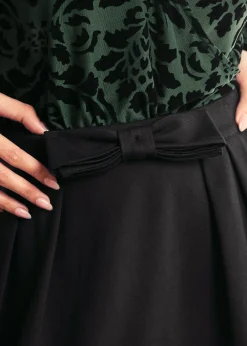 Swingin' Sweetheart Dirndl Skirt Classic Noir Discount