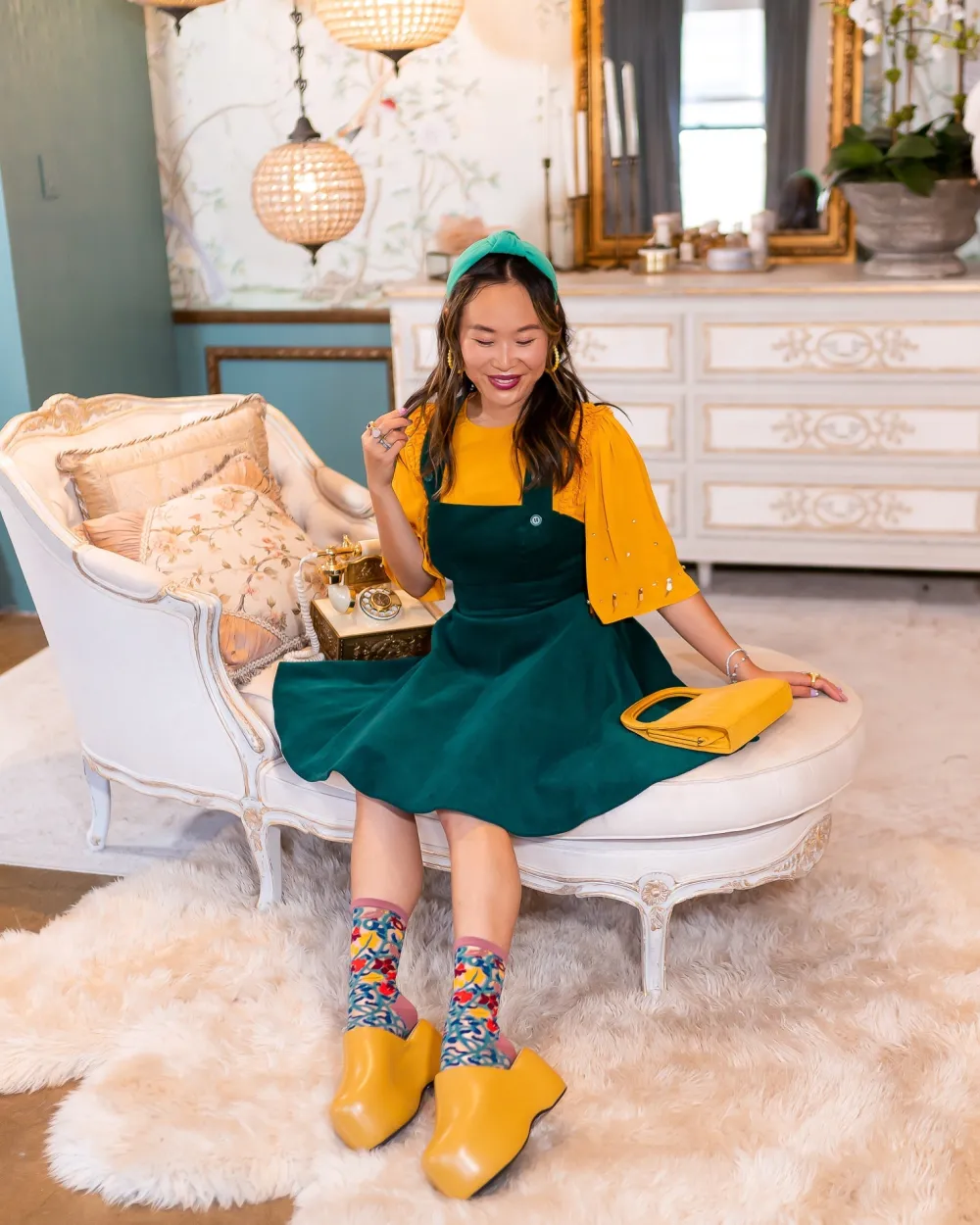 Tapestry Vines Sheer Crew Sock Outlet