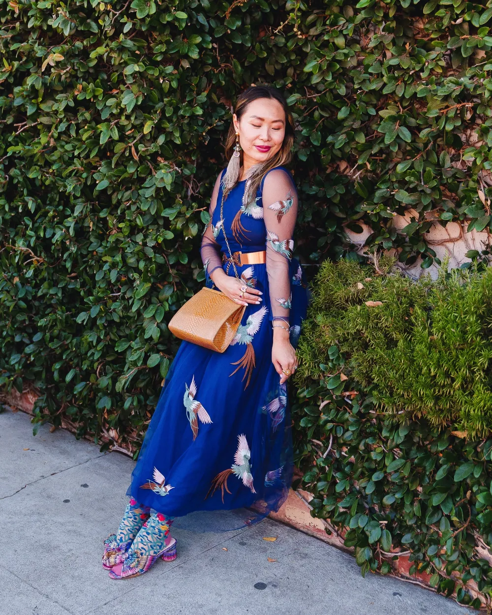 Tapestry Vines Sheer Crew Sock Outlet