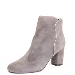 Tatiana Scallop Suede Booties Sale