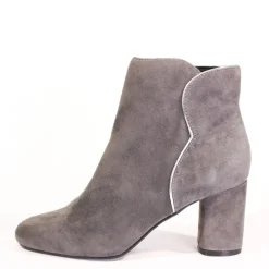 Tatiana Scallop Suede Booties Sale