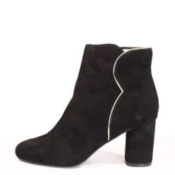 Tatiana Scallop Suede Booties Sale