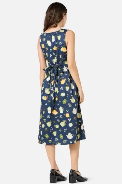 Tea Time Midi Dress Discount
