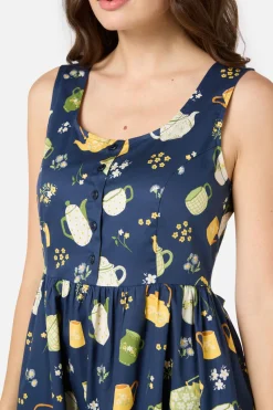 Tea Time Midi Dress Discount