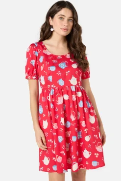 Tea Time Short Sleeve Dress