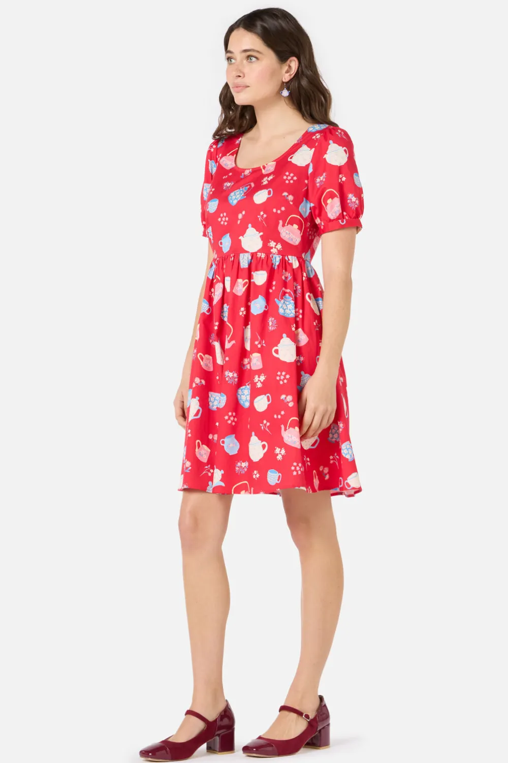 Tea Time Short Sleeve Dress