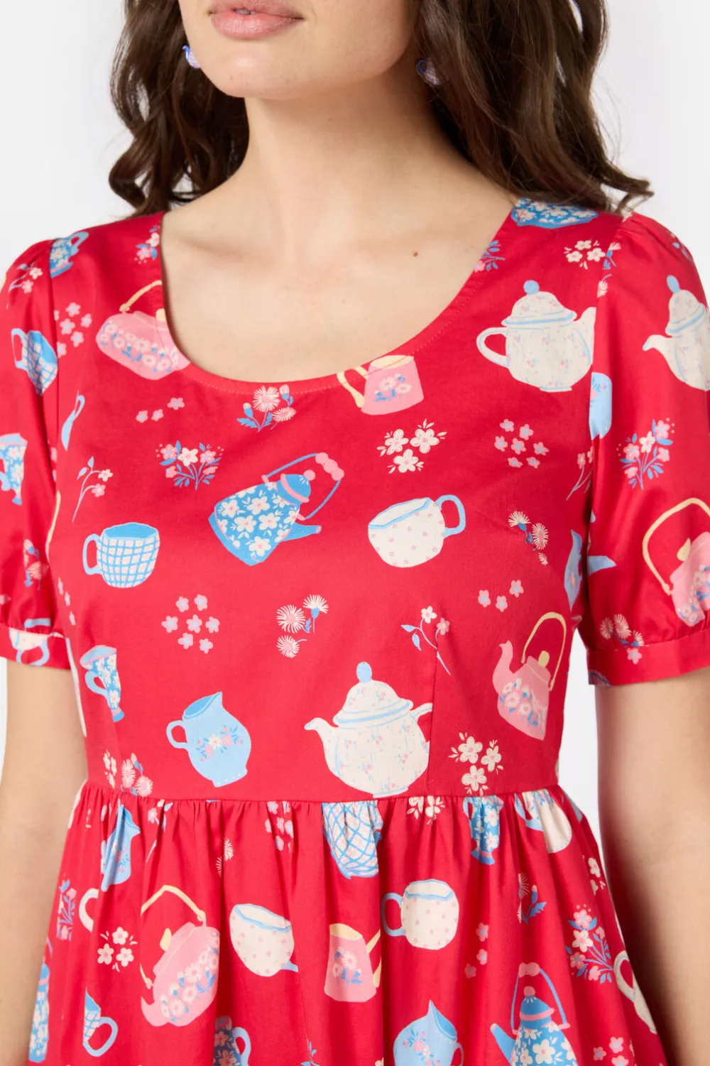 Tea Time Short Sleeve Dress