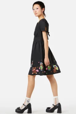 Teddy Bear Border Dress Hot