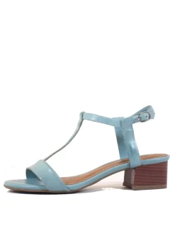 Terri T-Strap Suede Sandals Online
