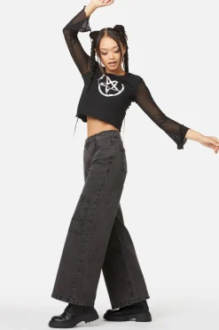 The Astral Wide Leg Jeans Discount