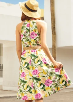 The Citrus Grove Getaway Dress Citrus Floral Discount
