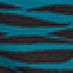 Fortune Swimwear, LLC The Franky High-Waisted Bikini Bottom Blue Zebra Hot