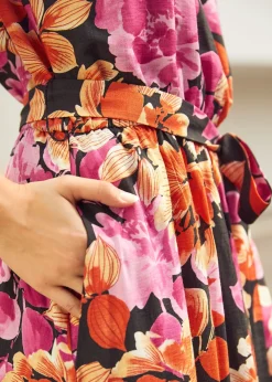 The Garden Soirée Maxi Dress Black Floral Discount