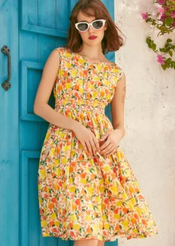 BTC The Getaway Grace Dress Lemon Best