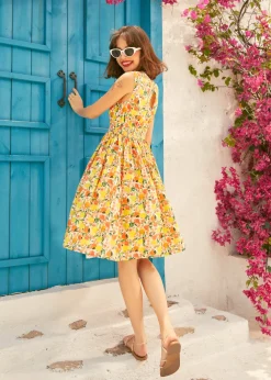 BTC The Getaway Grace Dress Lemon Best