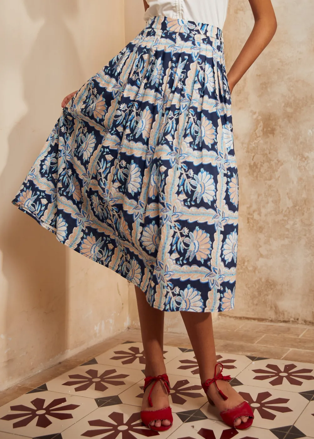 The Heidi Swing Skirt Mediterranea Best