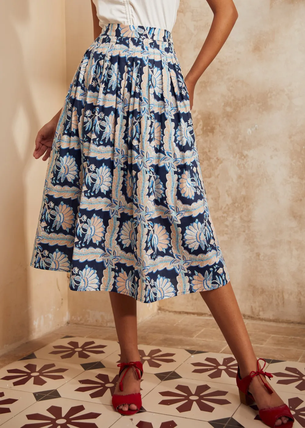 The Heidi Swing Skirt Mediterranea Best