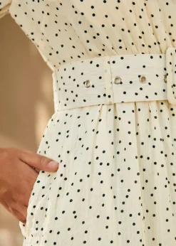 The Lillian Pearl Dress Peppered New