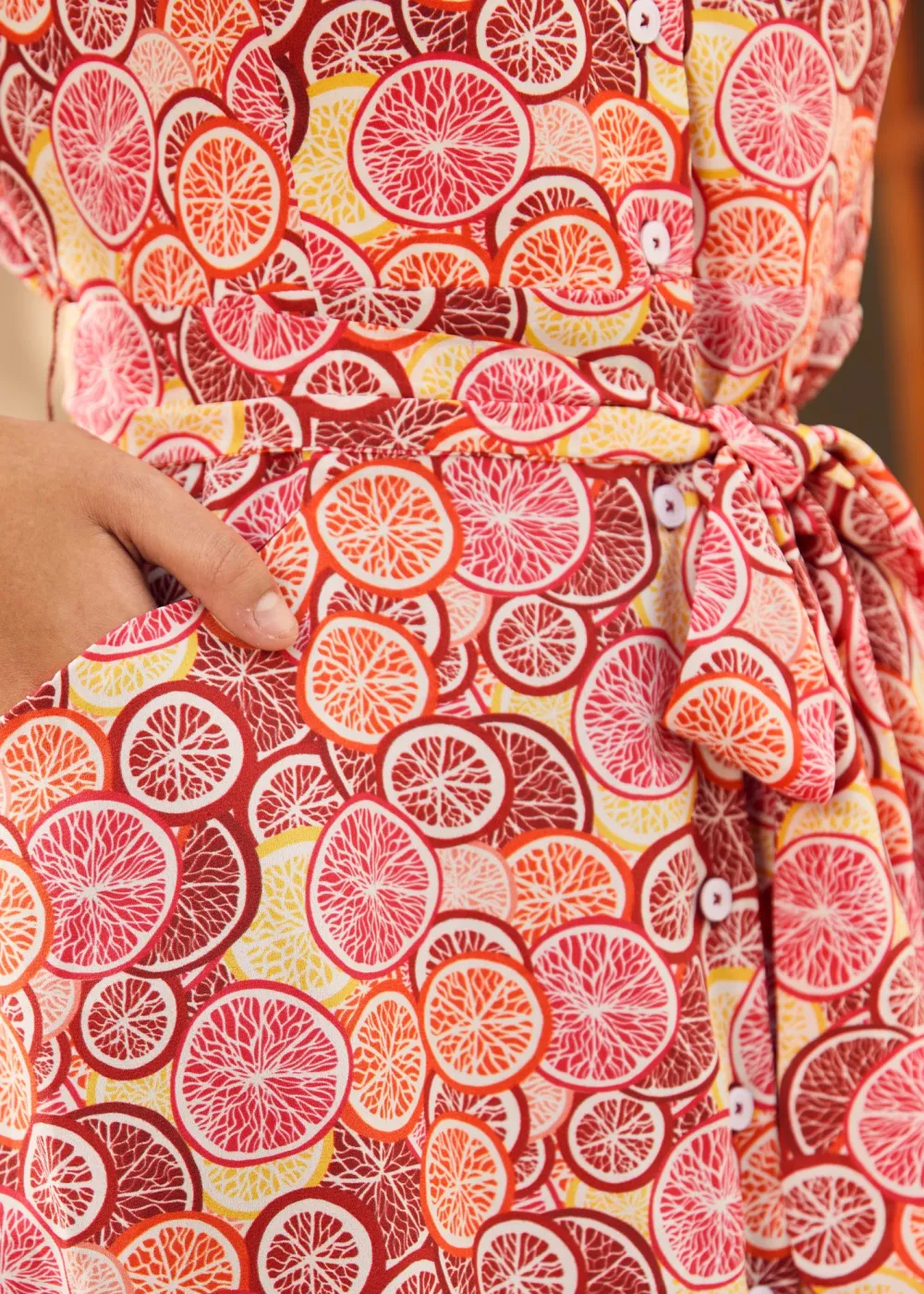 The Peggy Sue Shirt Dress Ruby Juicy Sale